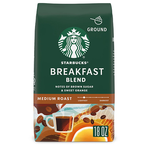 Мелена кава Starbucks Breakfast Blend 510 г