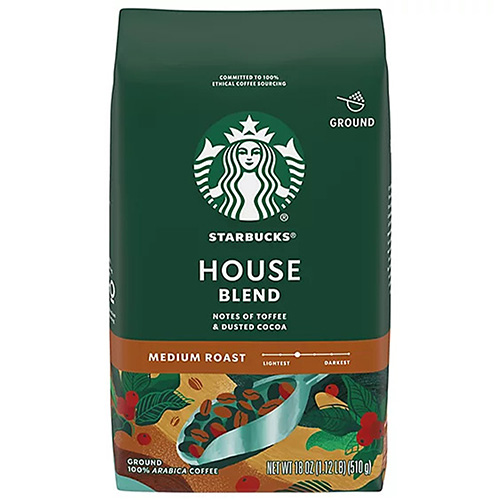 Мелена кава Starbucks House Blend 510 г