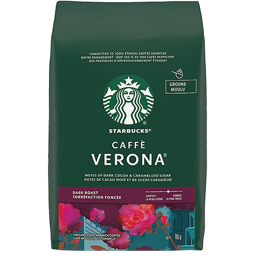 Мелена кава Starbucks Caffe Verona 793 г