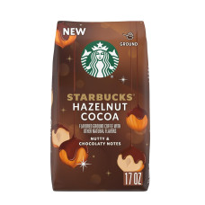 НОВИНКА ! Мелена кава Starbucks Hazelnut Cocoa 481 г